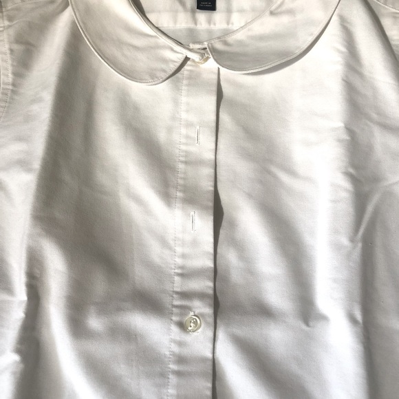 Peter Pan collar white button down - Picture 5 of 6